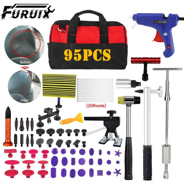 professional hand tool sets furuix 95pcs car paintless dent repair dint hail damage remover puller lifter tools kit
professional hand tool sets furuix 95pcs car paintless dent repair dint hail damage remover puller lifter tools kit