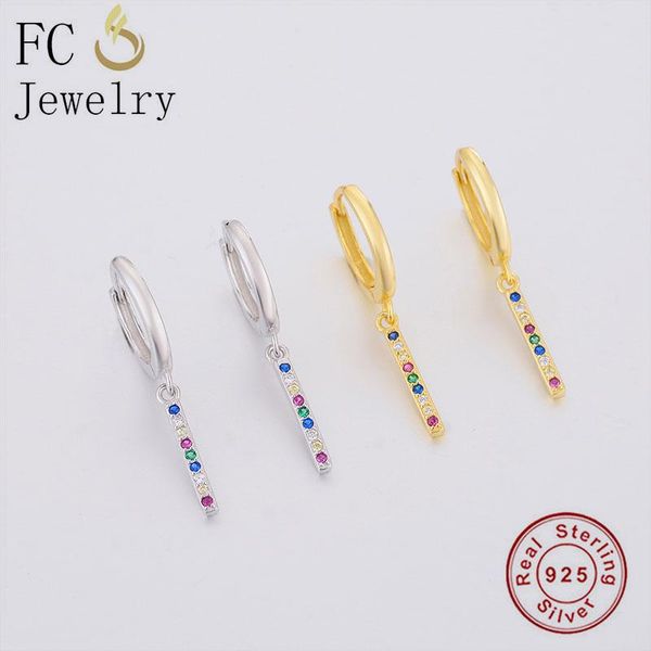 hoop & huggie fc jewelry 925 silver unusual small gold color sqaure rainbow stripe zirconia pendant earring for women accessories 2021, Golden;silver
hoop & huggie fc jewelry 925 silver unusual small gold color sqaure rainbow stripe zirconia pendant earring for women accessories 2021, Golden;silver
