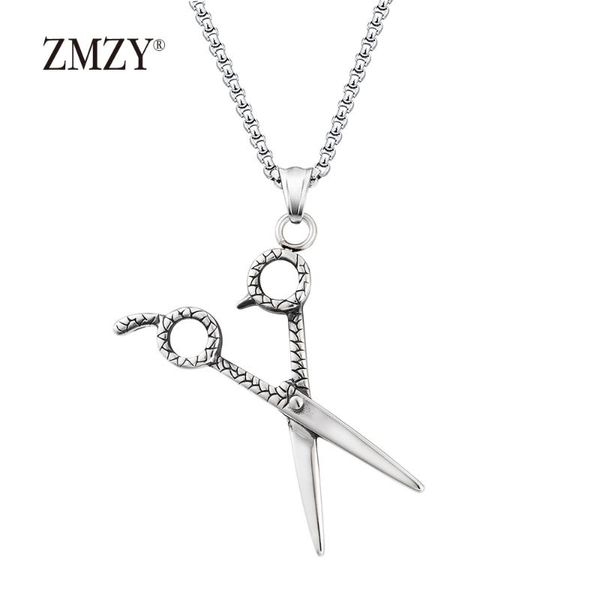 zmzy hip barbers scissors necklace stainless steel hair stylist beautician charm pendant necklaces for men jewelry, Silver
zmzy hip barbers scissors necklace stainless steel hair stylist beautician charm pendant necklaces for men jewelry, Silver