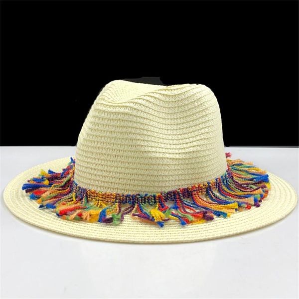 2019 new women natural wide brim burr raffia straw hats fringe women plain large beach summer sun caps big straw cap chapeau sqcjzd pingtoy, Black;white
2019 new women natural wide brim burr raffia straw hats fringe women plain large beach summer sun caps big straw cap chapeau sqcjzd pingtoy, Black;white