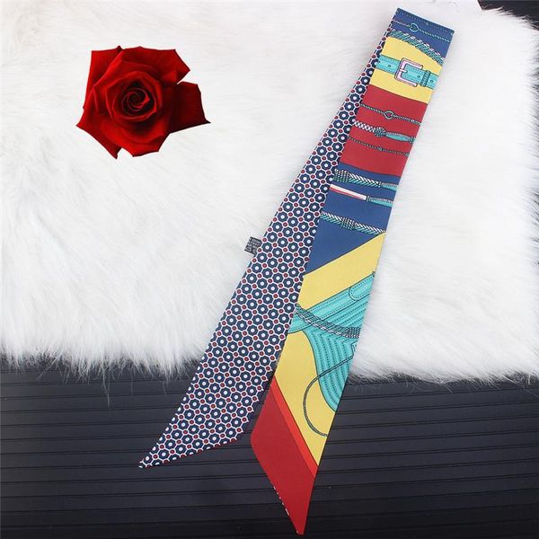 2020 new summer long silk skinny scarf bag handle design tie women ribbon scarfs hair band fashion print headwear neckerchief sqcpdb, Blue;gray
2020 new summer long silk skinny scarf bag handle design tie women ribbon scarfs hair band fashion print headwear neckerchief sqcpdb, Blue;gray