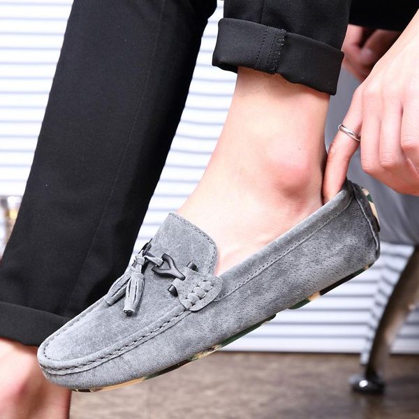 mocassin brand summer soft flat shoes male casual driving shoes slip on lazy men flats moccasins loafers grey, Black
mocassin brand summer soft flat shoes male casual driving shoes slip on lazy men flats moccasins loafers grey, Black