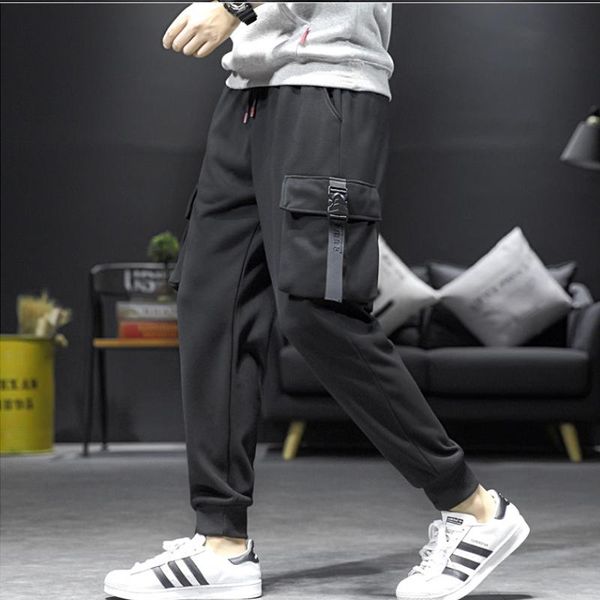 men's pants autumn/ winter 2021 oversized plush sweatpants jogging trousers men trend casual streetwear clothing, Black
men's pants autumn/ winter 2021 oversized plush sweatpants jogging trousers men trend casual streetwear clothing, Black