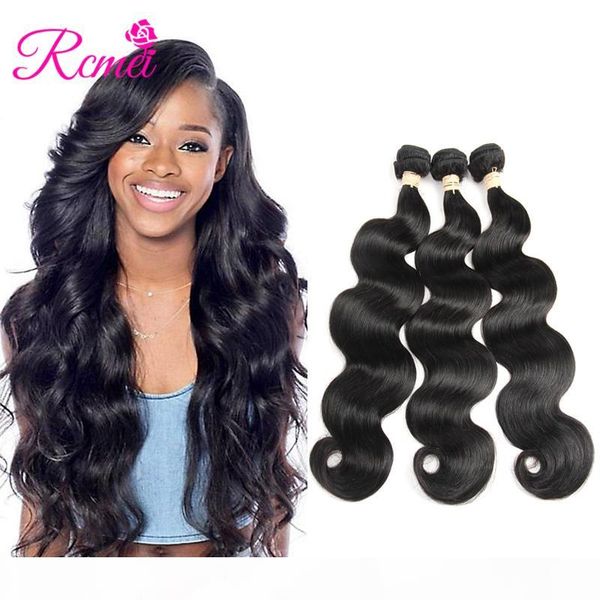 rcmei brazilian body wave hair weave bundles natural color 100% human hair weaving 3 piece lot 8-28 inch remy hair extension, Black
rcmei brazilian body wave hair weave bundles natural color 100% human hair weaving 3 piece lot 8-28 inch remy hair extension, Black
