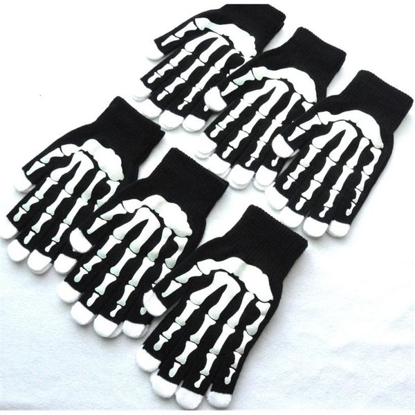 winter for soft knitted skeleton hands print pattern glove hip young men warm thicken gloves good quality 2020
winter for soft knitted skeleton hands print pattern glove hip young men warm thicken gloves good quality 2020