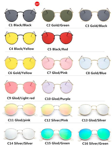 women/men 2019 brand luxury mirror designer sunglasses lady classic round sun glasses uv400 outdoor oculos de sol gafas
women/men 2019 brand luxury mirror designer sunglasses lady classic round sun glasses uv400 outdoor oculos de sol gafas