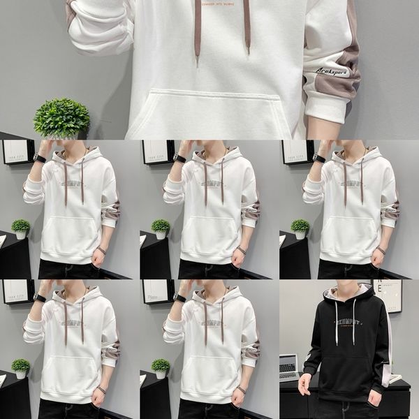 pvk2x autumn style hooded long sleeve men's fashion brand sweatersweater coat casual sweater korean fashion new loose with bottom coat, Black
pvk2x autumn style hooded long sleeve men's fashion brand sweatersweater coat casual sweater korean fashion new loose with bottom coat, Black