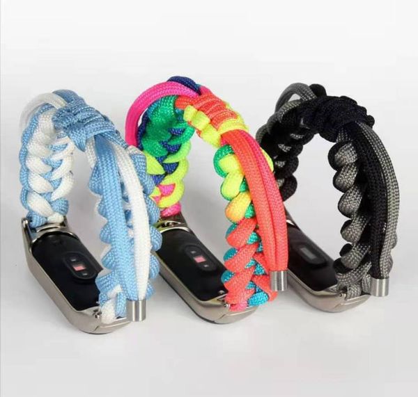 hand woven millet bracelet 5 4 / 3 wristband nfc universal nylon umbrella rope watch band for men and
hand woven millet bracelet 5 4 / 3 wristband nfc universal nylon umbrella rope watch band for men and
