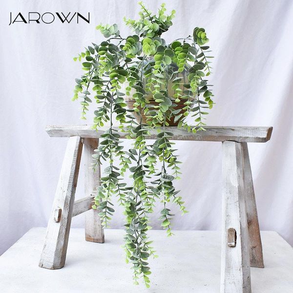 jarown retro artificial eucalyptus leaf vine flocking fake green plastic wall hanging money leaves plants home wedding decor
jarown retro artificial eucalyptus leaf vine flocking fake green plastic wall hanging money leaves plants home wedding decor