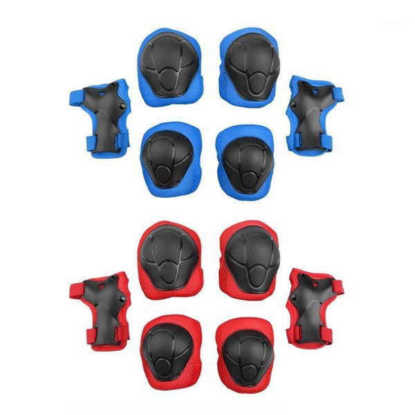 6pcs/set kids racing sports safety protective guard child knee elbow pads support protector for skating roller scooter climbing1, Black;gray
6pcs/set kids racing sports safety protective guard child knee elbow pads support protector for skating roller scooter climbing1, Black;gray