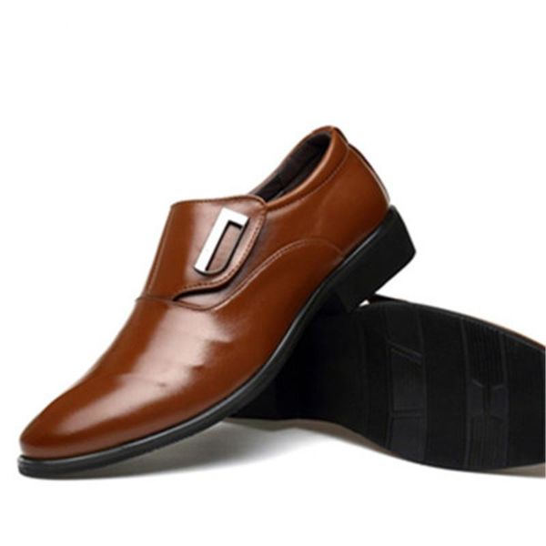 spring men casual shoes leather man loafers shoes men dress business wedding social plus size 38-48 black brown
spring men casual shoes leather man loafers shoes men dress business wedding social plus size 38-48 black brown