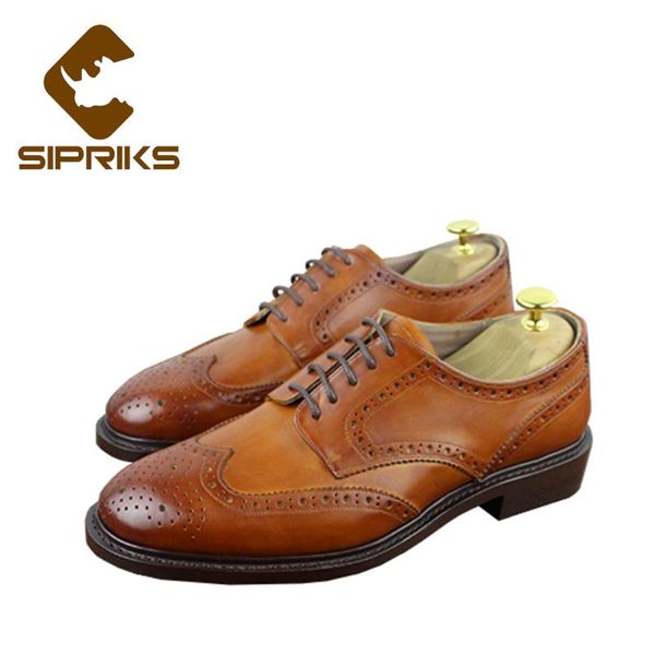sipriks genuine leather full brogues shoes for men leather sole dress shoes italian goodyear welted wingtip flats new, Black
sipriks genuine leather full brogues shoes for men leather sole dress shoes italian goodyear welted wingtip flats new, Black