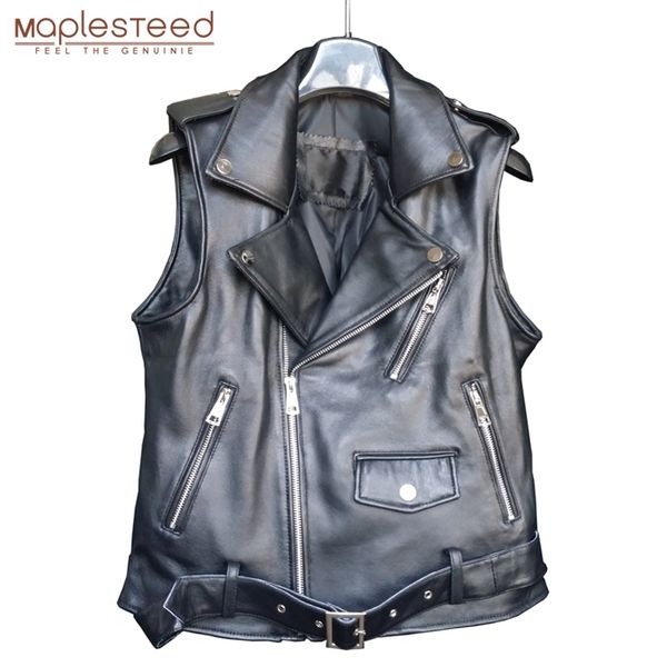 maplesteed women leather vest with belt 100% genuine sheepskin cowhide 4 color motorcycle biker coat female waistcoat autumn 006 201102, Black;white
maplesteed women leather vest with belt 100% genuine sheepskin cowhide 4 color motorcycle biker coat female waistcoat autumn 006 201102, Black;white