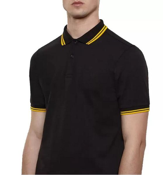 fp model m12 m3600 british brand men's polo short sleeve simple fashion classic laurel perriinglys summer lapel solid color shirt, White;black
fp model m12 m3600 british brand men's polo short sleeve simple fashion classic laurel perriinglys summer lapel solid color shirt, White;black