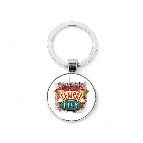 american tv show friends keychain central perk coffee time glass pendant fashion key chain llaveros for friend gift, Silver
american tv show friends keychain central perk coffee time glass pendant fashion key chain llaveros for friend gift, Silver