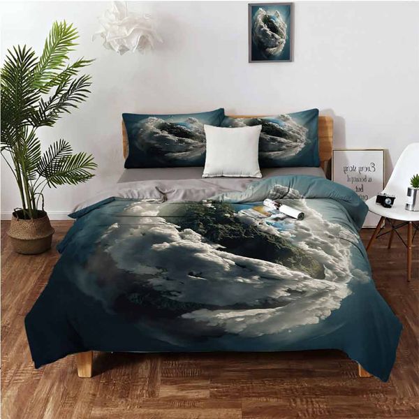 planet surrounded by majestic clouds dramatic aerial view earth environmentbedding 3-piece set
planet surrounded by majestic clouds dramatic aerial view earth environmentbedding 3-piece set