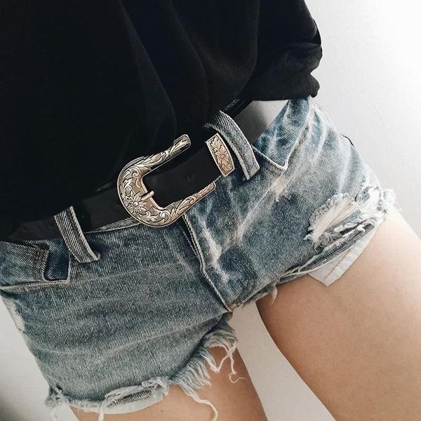 new fashion female antique black belt double metal buckle jeans woman faux retro boho leather belt, Black;brown
new fashion female antique black belt double metal buckle jeans woman faux retro boho leather belt, Black;brown