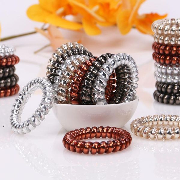 5.5cm пластиковые телефонные линии волос канаты девушки mixed bands цвет волос упругие kid хвостик держатель tie gum аксессуары для волос wm, Silver
5.5cm пластиковые телефонные линии волос канаты девушки mixed bands цвет волос упругие kid хвостик держатель tie gum аксессуары для волос wm, Silver