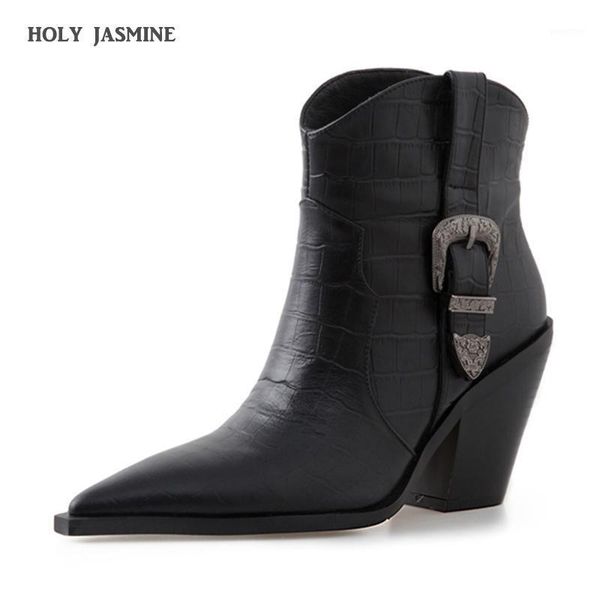 boots fashion personalized cowboy west women's genuine leather wedge boot slim fit pointed toe handmade luxury denim ankle boots1, Black
boots fashion personalized cowboy west women's genuine leather wedge boot slim fit pointed toe handmade luxury denim ankle boots1, Black