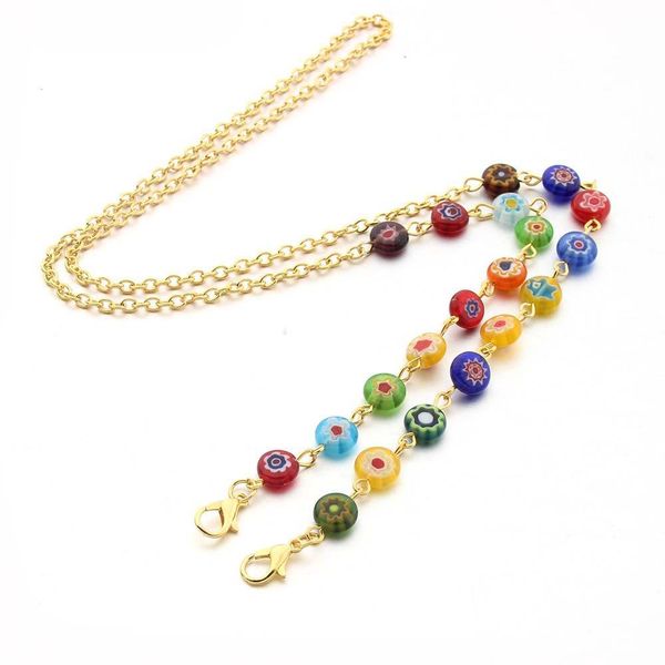 2020 chic flower beads mask chain gold color mask strap necklace mask lanyard sunglasses accessories h bbylag
2020 chic flower beads mask chain gold color mask strap necklace mask lanyard sunglasses accessories h bbylag