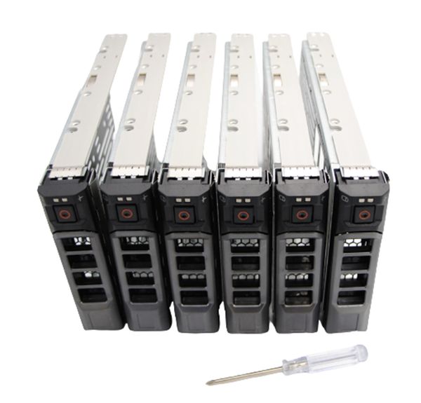 6pcs 0kg1ch 3.5" lug hard drive tray caddy hdd rack bracket for poweredge r730 r730xd r430 r530 t430 r230
6pcs 0kg1ch 3.5" lug hard drive tray caddy hdd rack bracket for poweredge r730 r730xd r430 r530 t430 r230