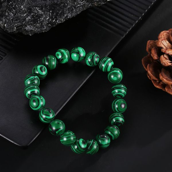 2020 exquisite blue malachite 6mm 8mm 10mm12mm14mm men women fashion simple elastic buddha beads bracelet bangle jewelry gift, Black
2020 exquisite blue malachite 6mm 8mm 10mm12mm14mm men women fashion simple elastic buddha beads bracelet bangle jewelry gift, Black