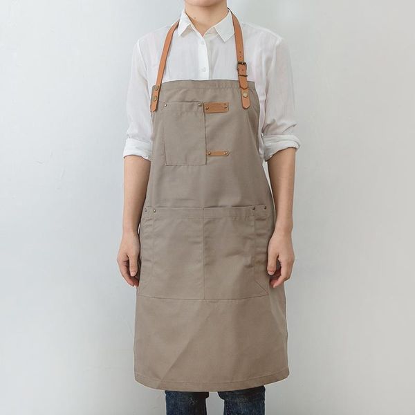aprons couple men and women cotton canvas cafe restaurant chef uniform student painting drewing antifouling overalls logo print
aprons couple men and women cotton canvas cafe restaurant chef uniform student painting drewing antifouling overalls logo print