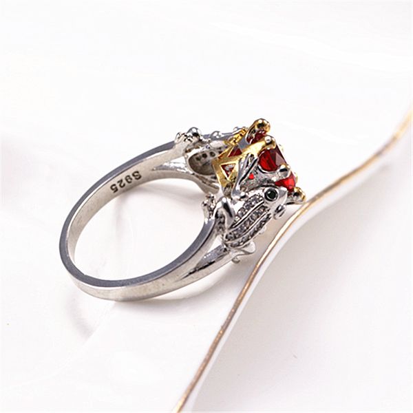 new silver ring classic exquisite temperament female fashion frog inlaid zircon hand jewelry engagement item, Slivery;golden
new silver ring classic exquisite temperament female fashion frog inlaid zircon hand jewelry engagement item, Slivery;golden