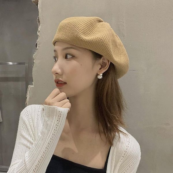 boinas para mujer women's beret autumn thin retro knitted hat breathable japanese bud beret femme cappello donna chapeu sombrero, Blue;gray
boinas para mujer women's beret autumn thin retro knitted hat breathable japanese bud beret femme cappello donna chapeu sombrero, Blue;gray