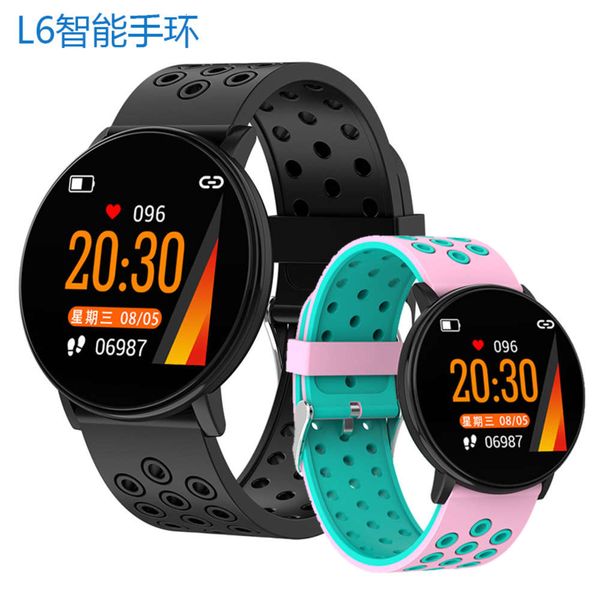 new l6 round screen intelligent sports bracelet calls to remind step counting sleep heart rate prsure blood oxygen monitoring
new l6 round screen intelligent sports bracelet calls to remind step counting sleep heart rate prsure blood oxygen monitoring