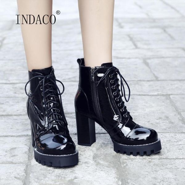 boots women platform shoes leather rivets high heels shoes for women 8cm 2020 autumn winter, Black
boots women platform shoes leather rivets high heels shoes for women 8cm 2020 autumn winter, Black