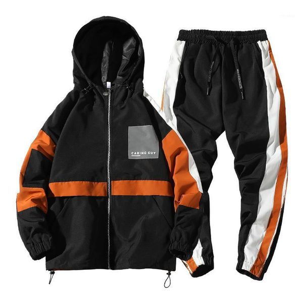 mens tracksuit fall/winter korean version of men's sports jacket streetwear waterproof men loose large casual suit1, Black
mens tracksuit fall/winter korean version of men's sports jacket streetwear waterproof men loose large casual suit1, Black