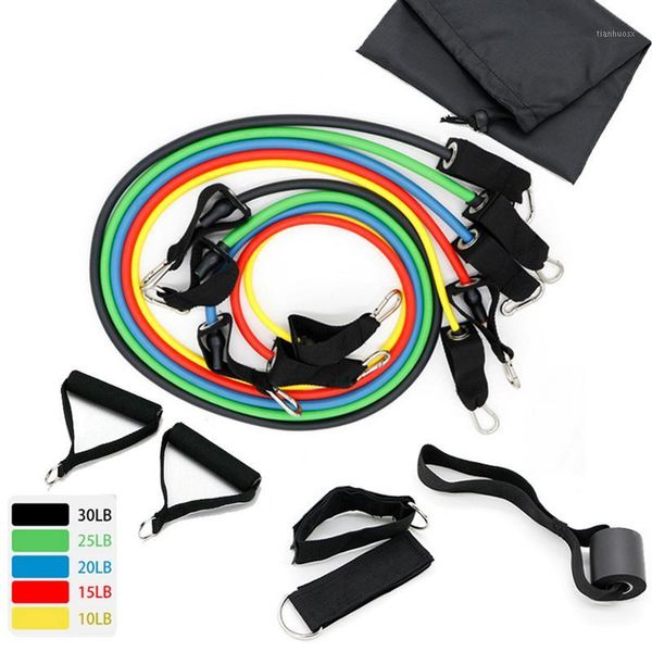 resistance bands latex exercise yoga tubes pull rope,rubber expander elastic fitness with bag equipment 1 set1
resistance bands latex exercise yoga tubes pull rope,rubber expander elastic fitness with bag equipment 1 set1