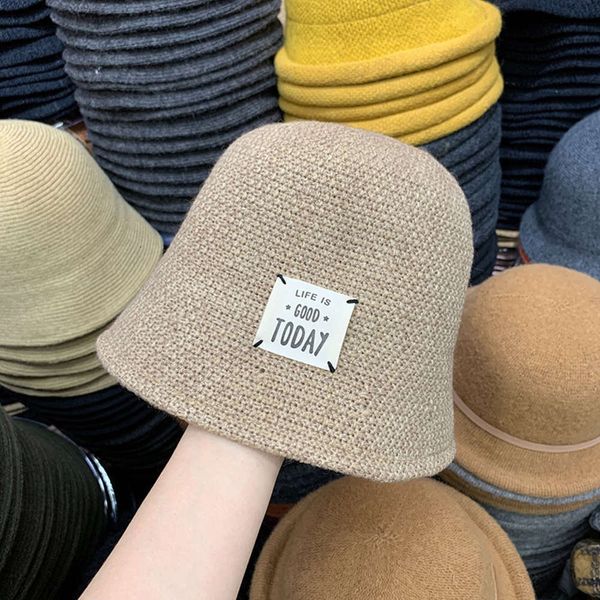 autumn show face bucket winter simple warm fisherman's letter cloth label versatile basin hat girl tide, Blue;gray
autumn show face bucket winter simple warm fisherman's letter cloth label versatile basin hat girl tide, Blue;gray