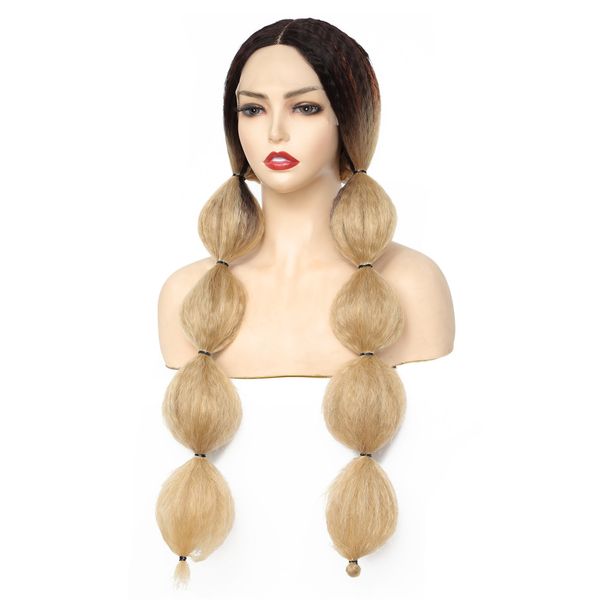 costume accessories ombre blonde 613 middle part lace wigs synthetic wig 26 inches long kinky yaki straight fluffy hair for white women, Silver
costume accessories ombre blonde 613 middle part lace wigs synthetic wig 26 inches long kinky yaki straight fluffy hair for white women, Silver