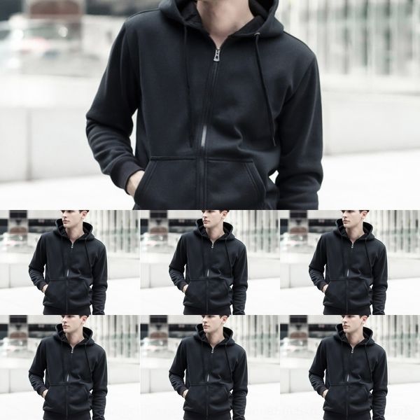v73je kw new coat sweater men's hoodie hooded korean fashion youth solid coat hoodiehoodie hoodiecolor casual men's long sleeve we, Black
v73je kw new coat sweater men's hoodie hooded korean fashion youth solid coat hoodiehoodie hoodiecolor casual men's long sleeve we, Black