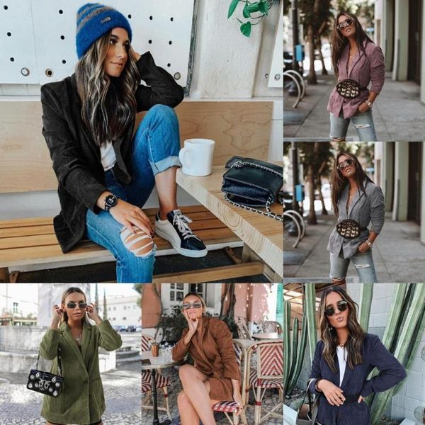 women casual solid color long sleeve loose pockets corduroy coats fashion british style streetwear jacket female autumn winter, Black;brown
women casual solid color long sleeve loose pockets corduroy coats fashion british style streetwear jacket female autumn winter, Black;brown