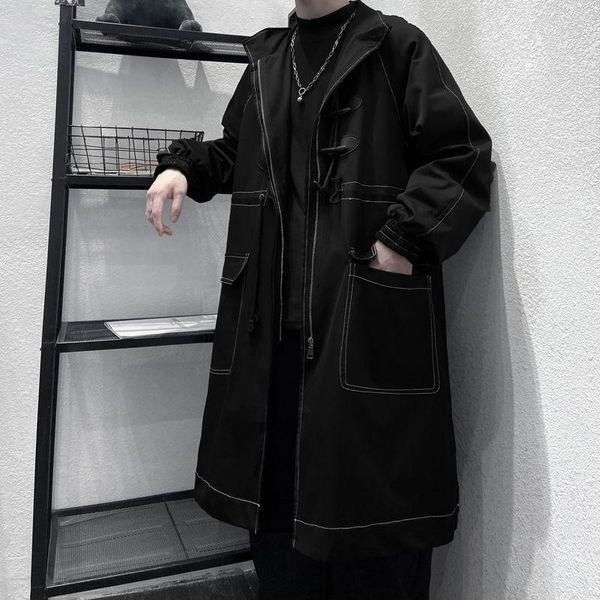 dark men's windbreaker korean style loose fashion casual jacket men's waist dark open-line big pocket windbreaker, Tan;black
dark men's windbreaker korean style loose fashion casual jacket men's waist dark open-line big pocket windbreaker, Tan;black