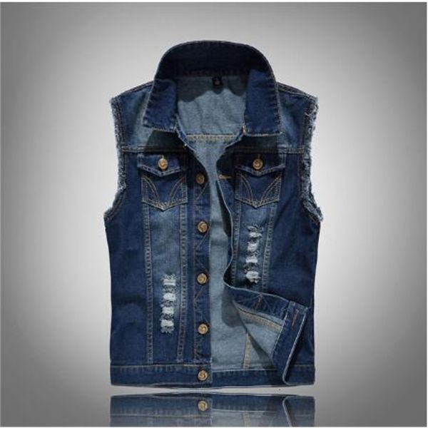 2021 new ripped men's denim vest hip hop jean coats waistcoat men cowboy brand sleeveless jacket male plus size 6xl ctf9, Black;white
2021 new ripped men's denim vest hip hop jean coats waistcoat men cowboy brand sleeveless jacket male plus size 6xl ctf9, Black;white
