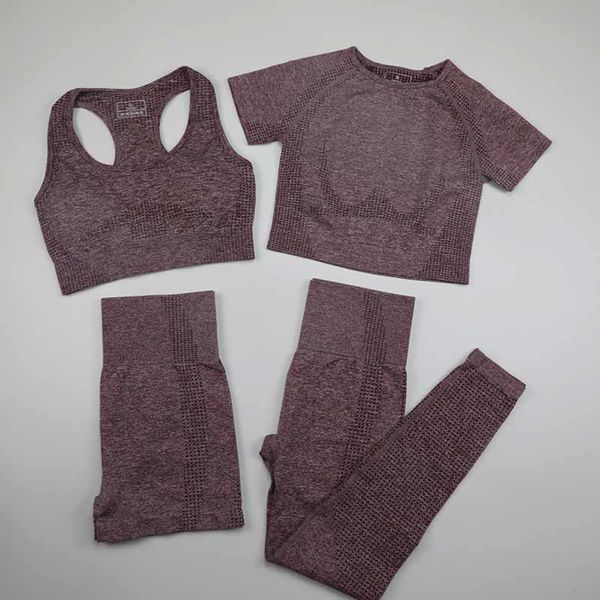 seamless leggings+short sleeve crop sports bra+sport shorts 4 pieces yoga set sports wear for women gym clothing sports suit c0122, Gray
seamless leggings+short sleeve crop sports bra+sport shorts 4 pieces yoga set sports wear for women gym clothing sports suit c0122, Gray