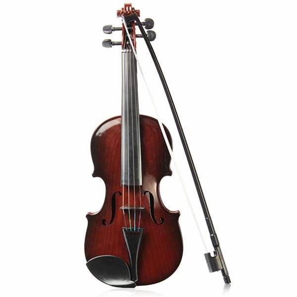 adjustable string musical beginner develop kid talent simulation toys bow acoustic violin practice demo instrument children gift y200428