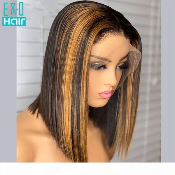 150% hightlight colored short bob wig lace part human hair wigs for women honey blonde pre plucked brazilian remy wigs 180% wig, Black;brown
150% hightlight colored short bob wig lace part human hair wigs for women honey blonde pre plucked brazilian remy wigs 180% wig, Black;brown