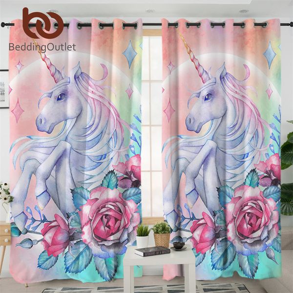beddingoutlet unicorn and rose curtain for living room kids cartoon bedroom curtain girly floral window treatment drapes 1-piece
beddingoutlet unicorn and rose curtain for living room kids cartoon bedroom curtain girly floral window treatment drapes 1-piece