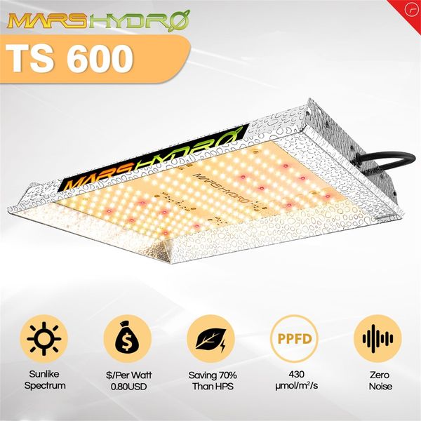 mars hydro ts 600w led grow light sunlike full spectrum indoor ir for hydroponics for home grow+all stages+high yield/ppfd +no noise
mars hydro ts 600w led grow light sunlike full spectrum indoor ir for hydroponics for home grow+all stages+high yield/ppfd +no noise