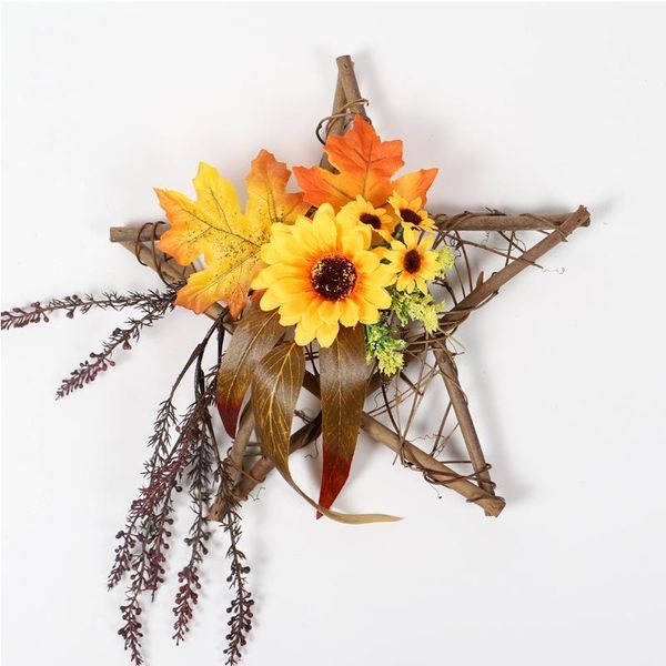 home wall hanging star takraw with flower pentagram-shaped wood rattan natural dried rattan wreath decoration1
home wall hanging star takraw with flower pentagram-shaped wood rattan natural dried rattan wreath decoration1