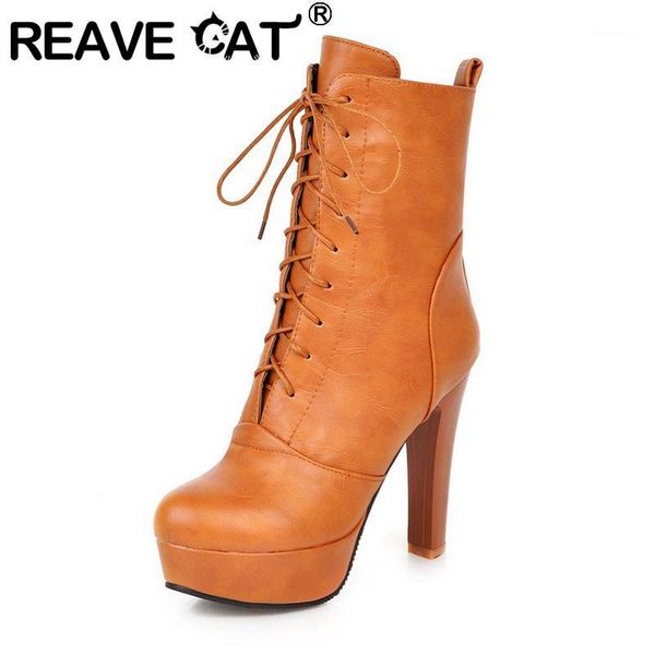 boots reave cat ankle round toe platform 12cm square heels lace-up big size 33-45 warm casual office winter a32891, Black
boots reave cat ankle round toe platform 12cm square heels lace-up big size 33-45 warm casual office winter a32891, Black