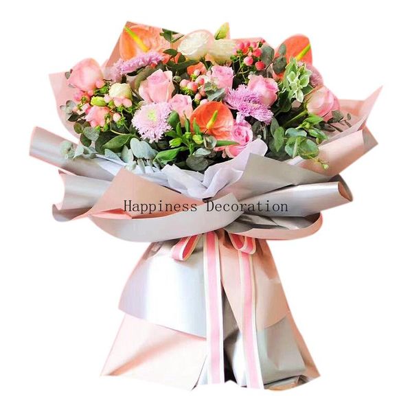 gift wrap waterproof double sided birthday party flower bouquet wrapping paper plastic decorative packaging material 20sheets/pack
gift wrap waterproof double sided birthday party flower bouquet wrapping paper plastic decorative packaging material 20sheets/pack
