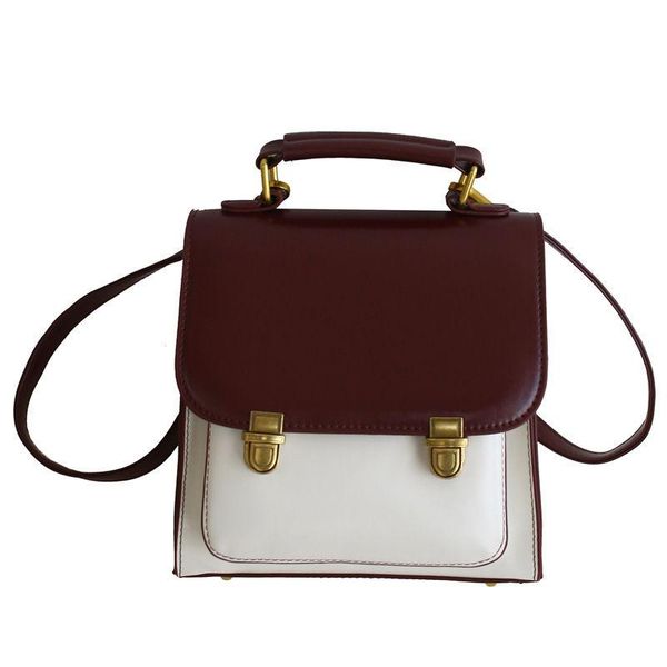pu leather women's shoulder backpacks teenage girls mini school bags retro ladies backpack stitching female crossbody bags totes
pu leather women's shoulder backpacks teenage girls mini school bags retro ladies backpack stitching female crossbody bags totes