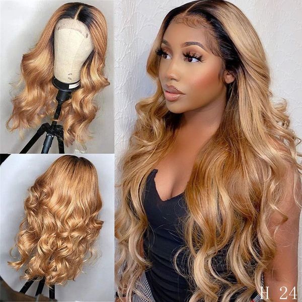 1b/27 ombre color honey blonde 13*4 lace front wig brazilian loose wave remy human hair wigs density 180% pre plucked bleached, Black;brown
1b/27 ombre color honey blonde 13*4 lace front wig brazilian loose wave remy human hair wigs density 180% pre plucked bleached, Black;brown
