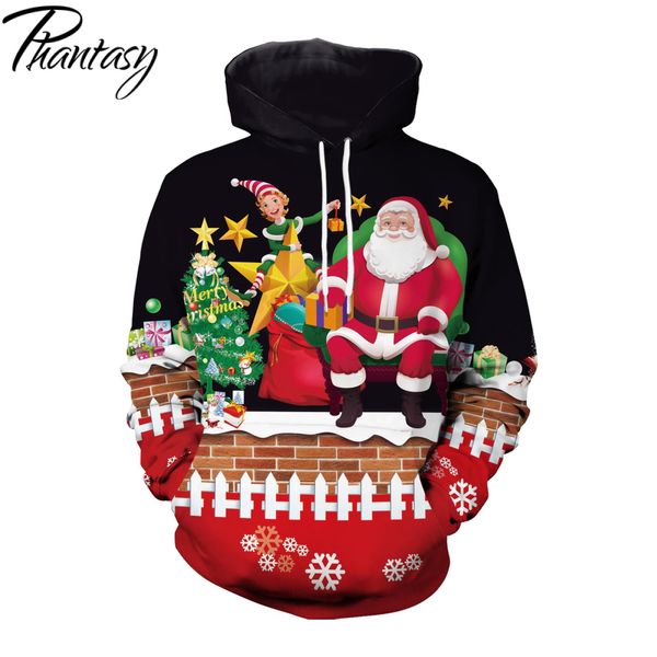 fantasy christmas santa print dress sweatshirt new jersey holiday casual couple suit men and women, Black
fantasy christmas santa print dress sweatshirt new jersey holiday casual couple suit men and women, Black